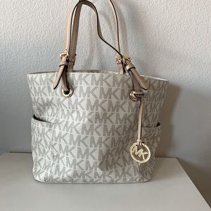 Michael Kors Monogrammed Tote Bag
